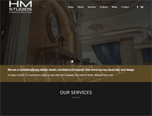 Tablet Screenshot of hm-studios.com